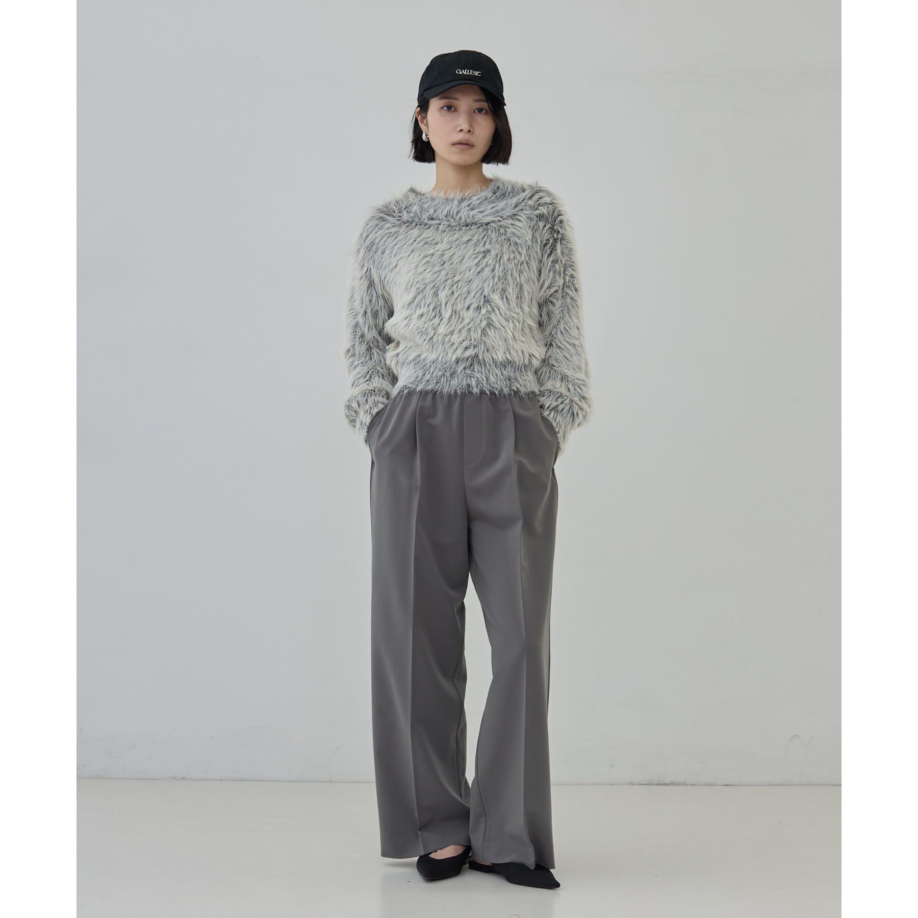 GALLEST「Comfy Set Up｜イージーストレートワイドパンツ【セットアップ対応／通勤／カセット服】」|その他|