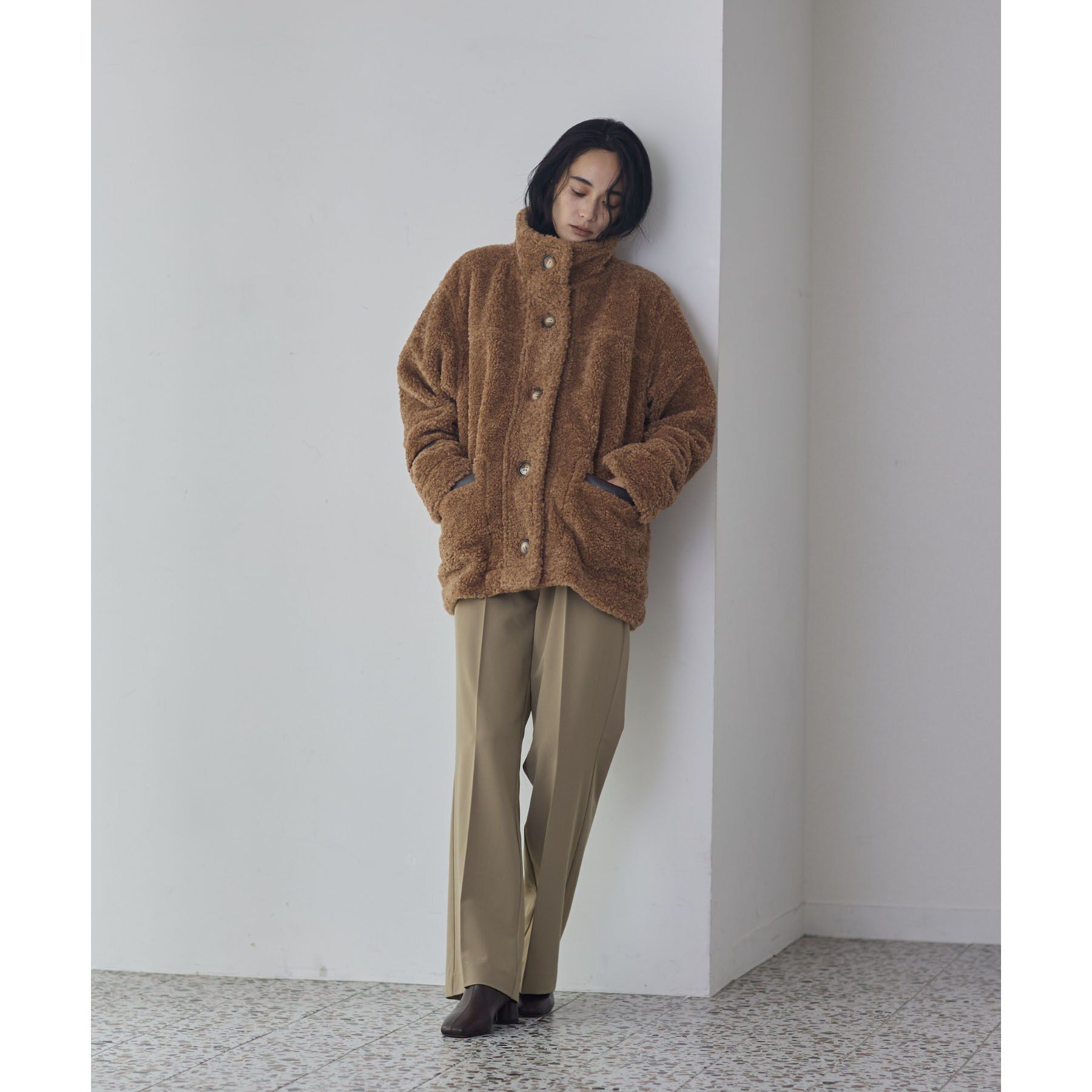 GALLEST「Comfy Set Up｜イージーストレートフレアパンツ【セットアップ対応／通勤／カセット服】」|その他|