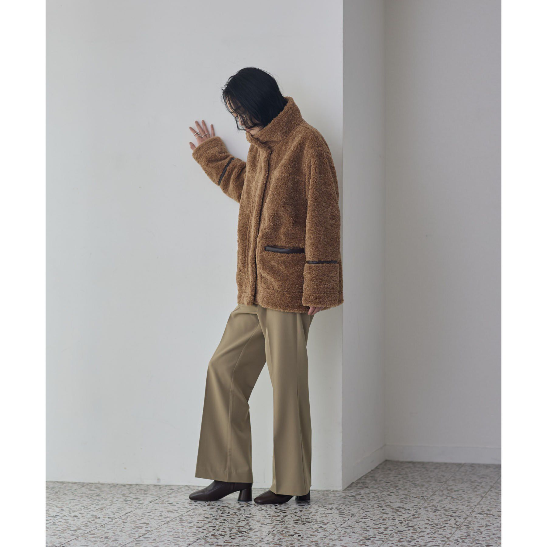 GALLEST「Comfy Set Up｜イージーストレートフレアパンツ【セットアップ対応／通勤／カセット服】」|その他|