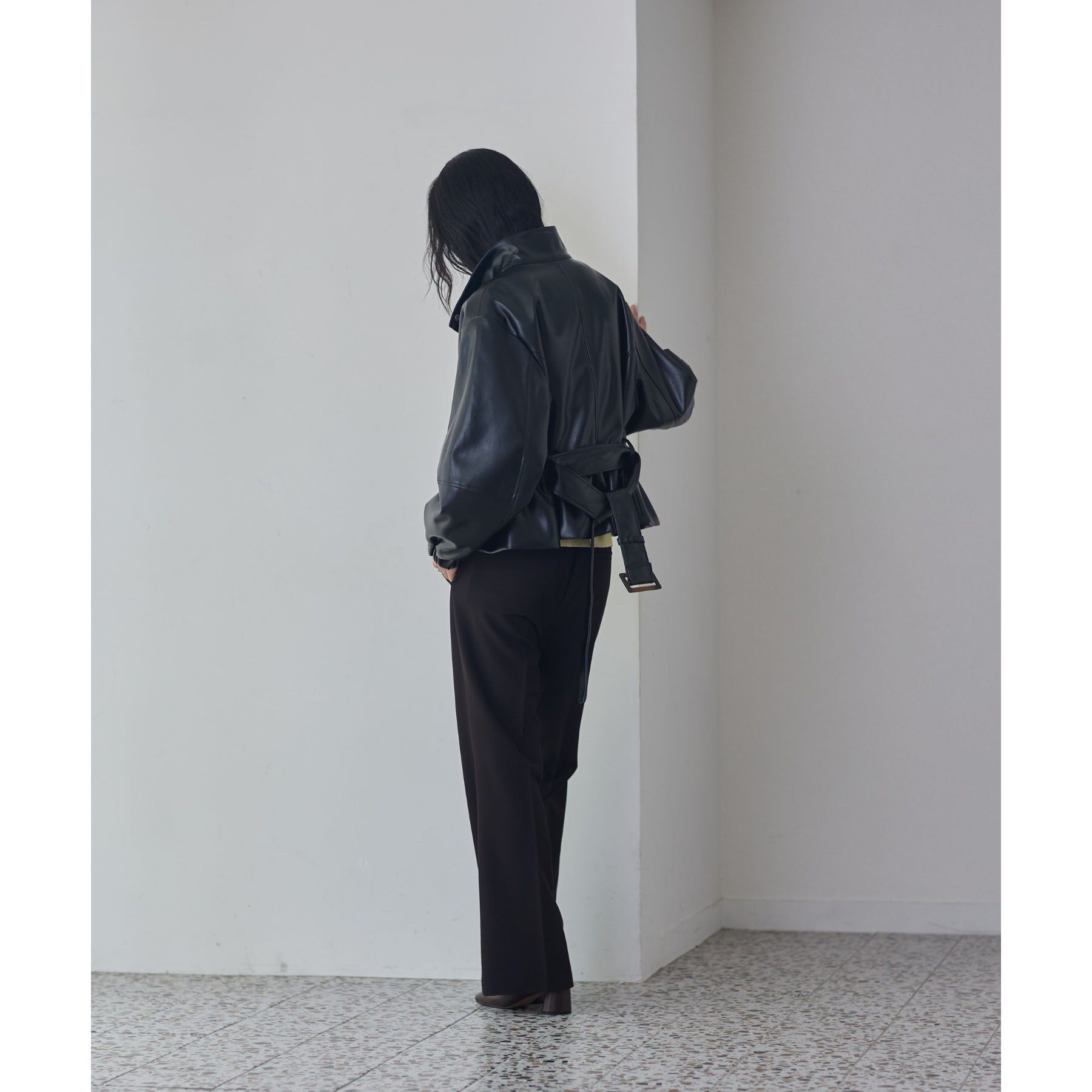 GALLEST「Comfy Set Up｜イージーストレートフレアパンツ【セットアップ対応／通勤／カセット服】」|その他|
