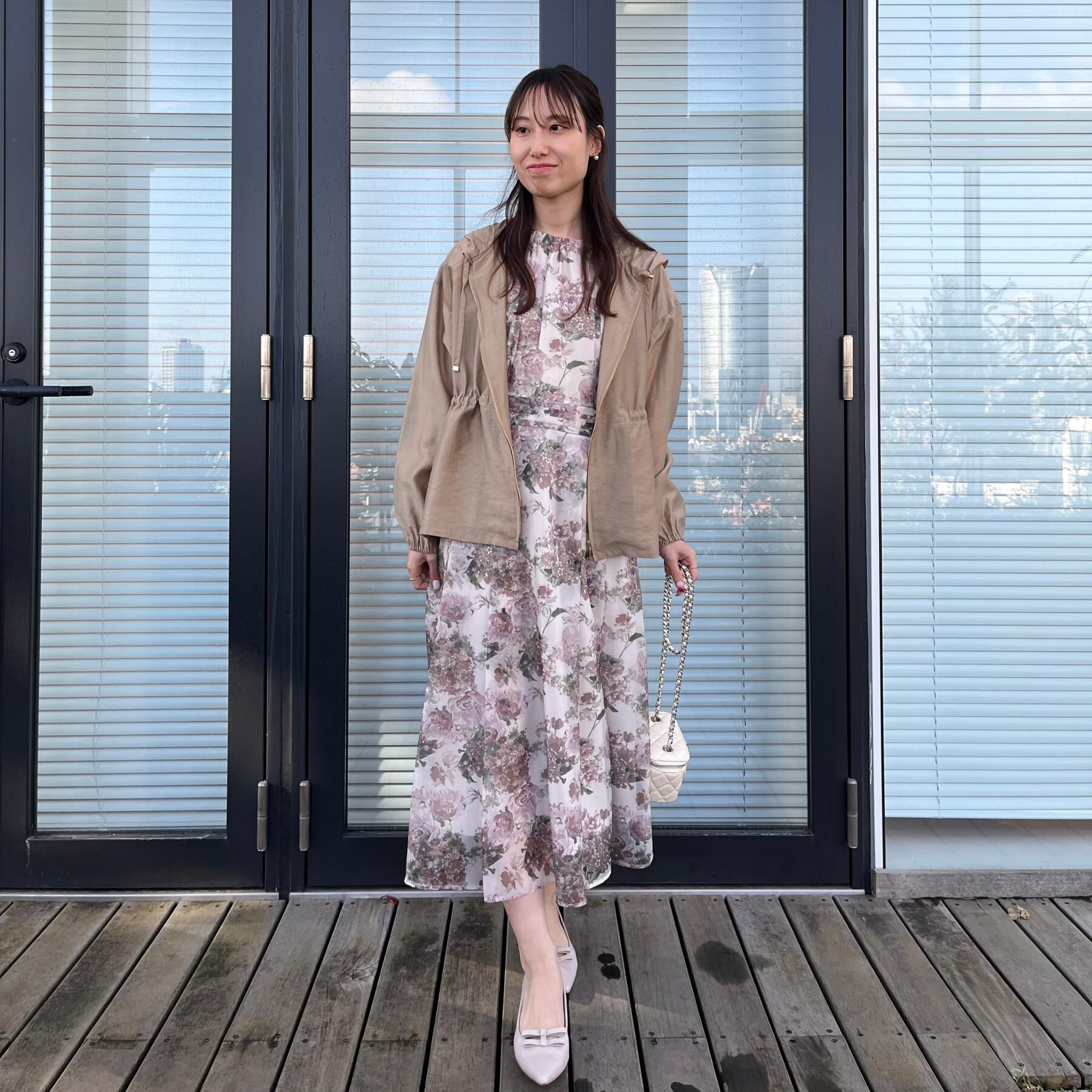 Couture broach「【洗える】愛されシアーマンパ」|ブルゾン・スタジャン|