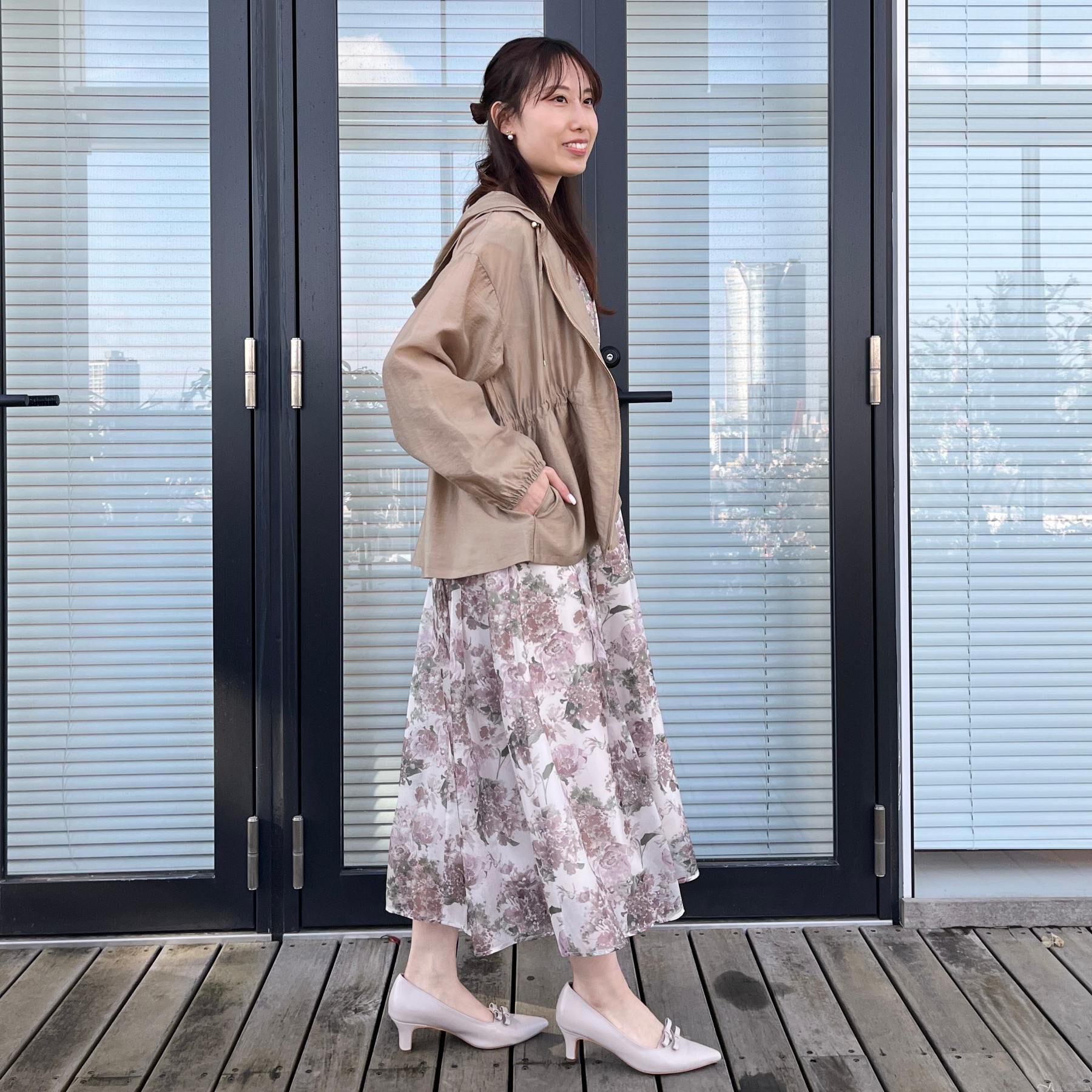 Couture broach「【洗える】愛されシアーマンパ」|ブルゾン・スタジャン|