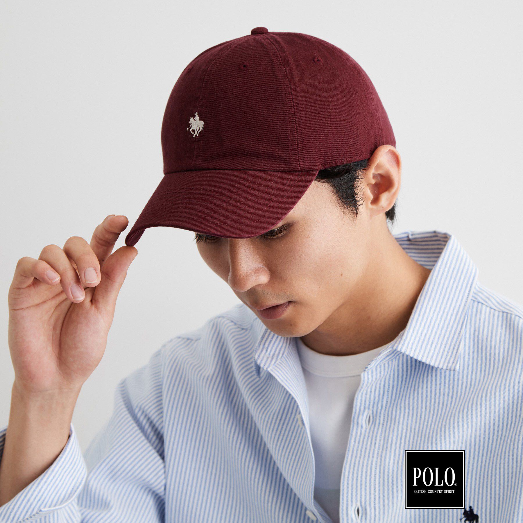 THE SHOP TK「POLO BCS/プレイヤー刺繍キャップ」|キャップ・キャスケット|