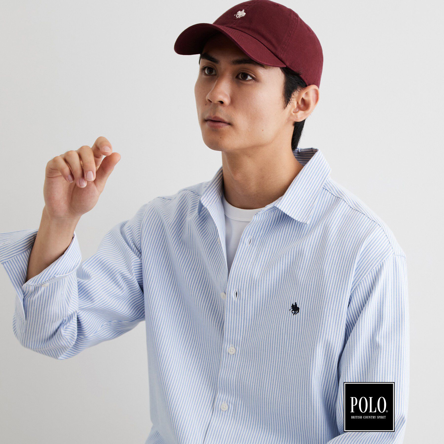 THE SHOP TK「POLO BCS/プレイヤー刺繍キャップ」|キャップ・キャスケット|