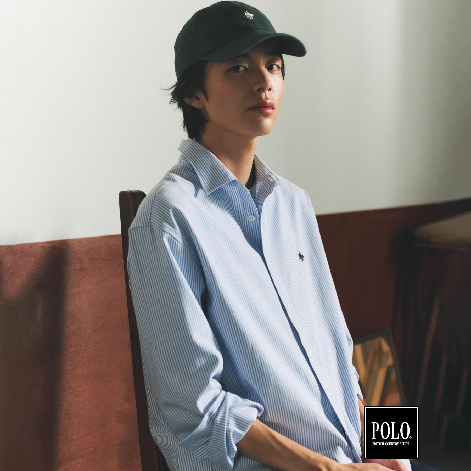 THE SHOP TK「POLO BCS/プレイヤー刺繍キャップ」|キャップ・キャスケット|