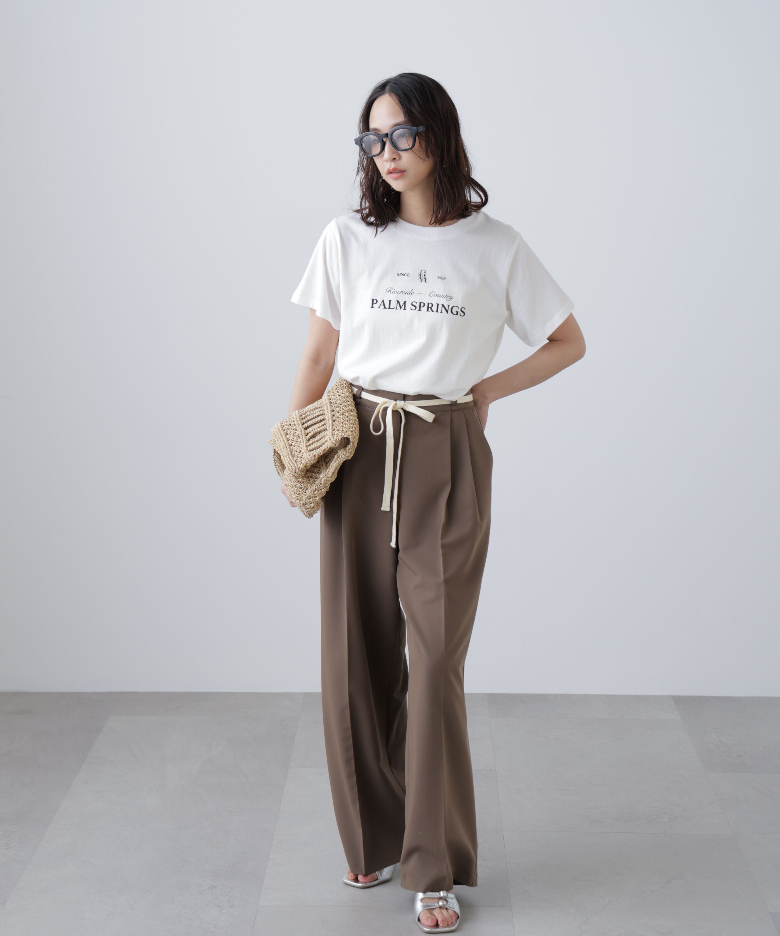  「クラシックロゴプリントTシャツ」|Tシャツ・カットソー|