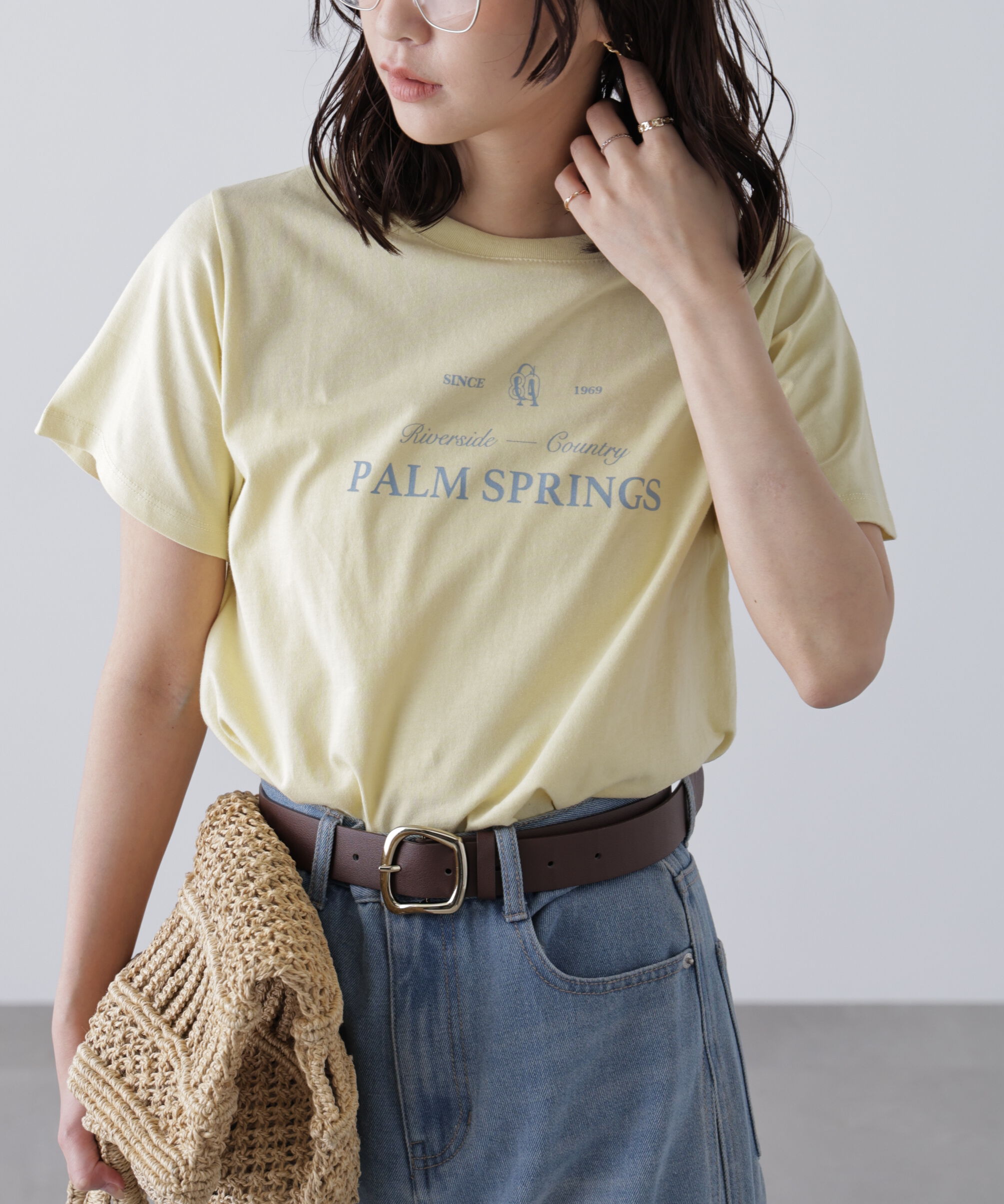  「クラシックロゴプリントTシャツ」|Tシャツ・カットソー|