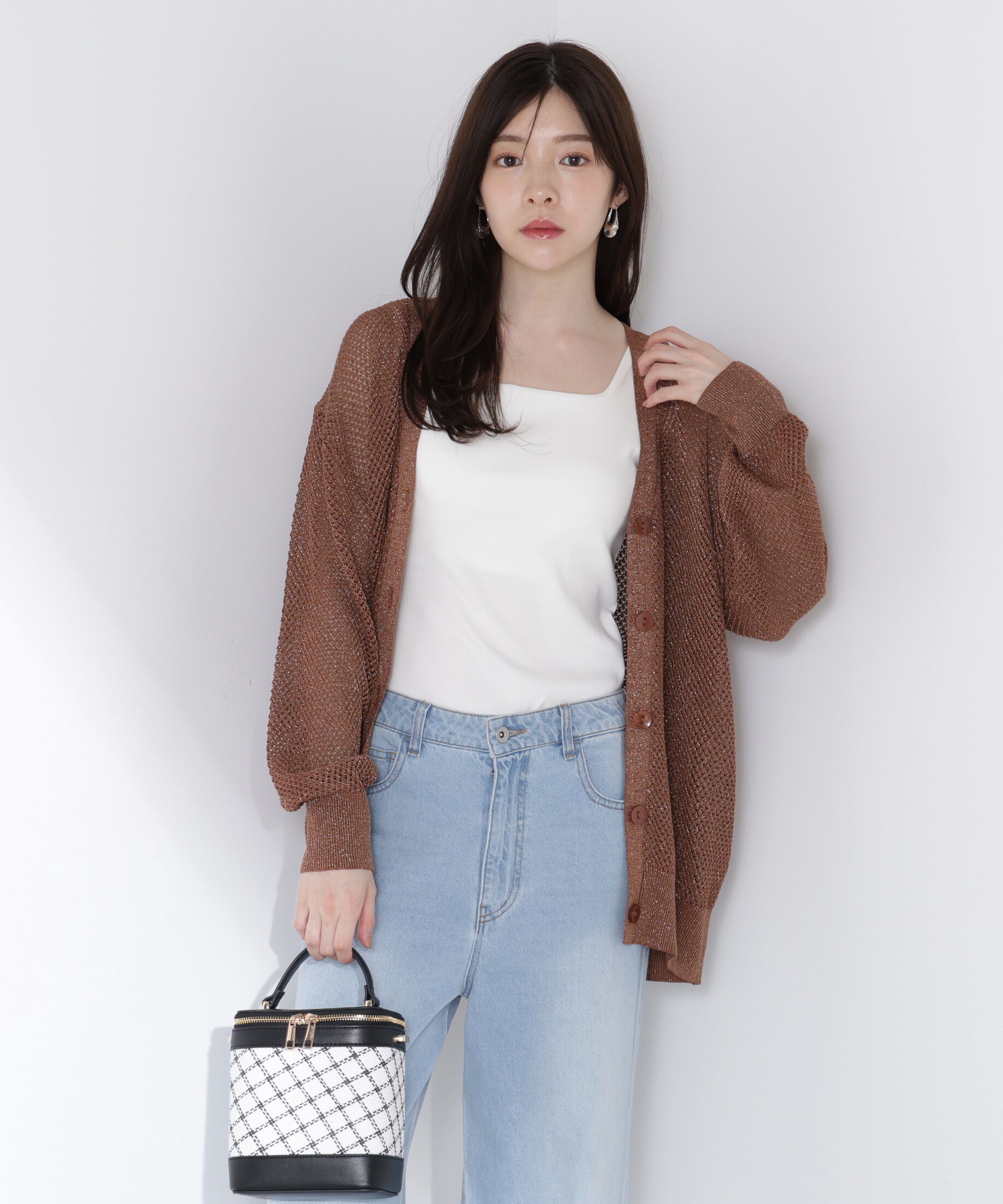 PROPORTION BODY DRESSING「《EDIT COLOGNE》ルーズカーディガン」|カーディガン|