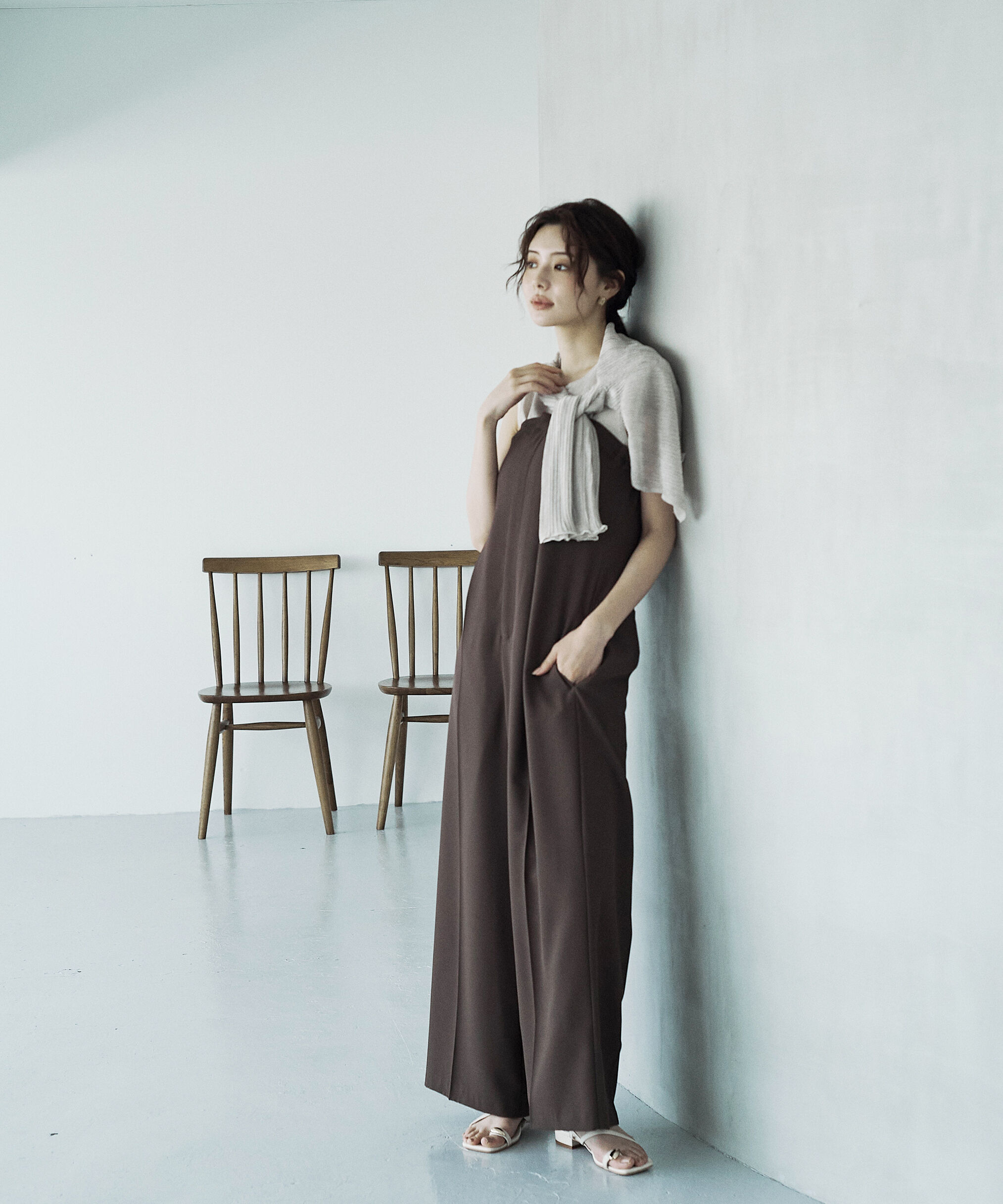 PROPORTION BODY DRESSING「＜ウォッシャブル＞2wayベアオールインワン」|ワンピース|