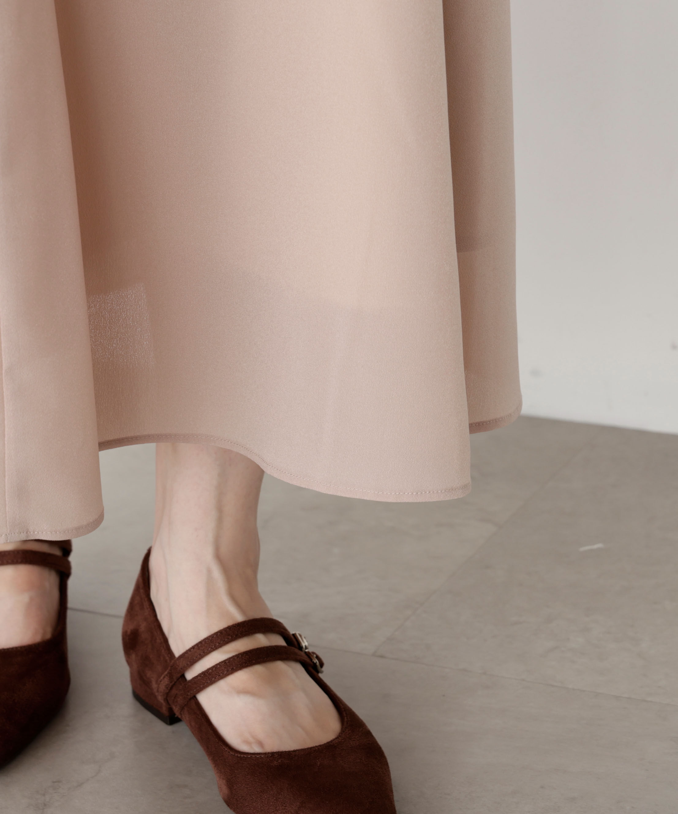 PROPORTION BODY DRESSING「《EDIT COLOGNE》肩リボンキャミワンピース 25AW」|ワンピース|