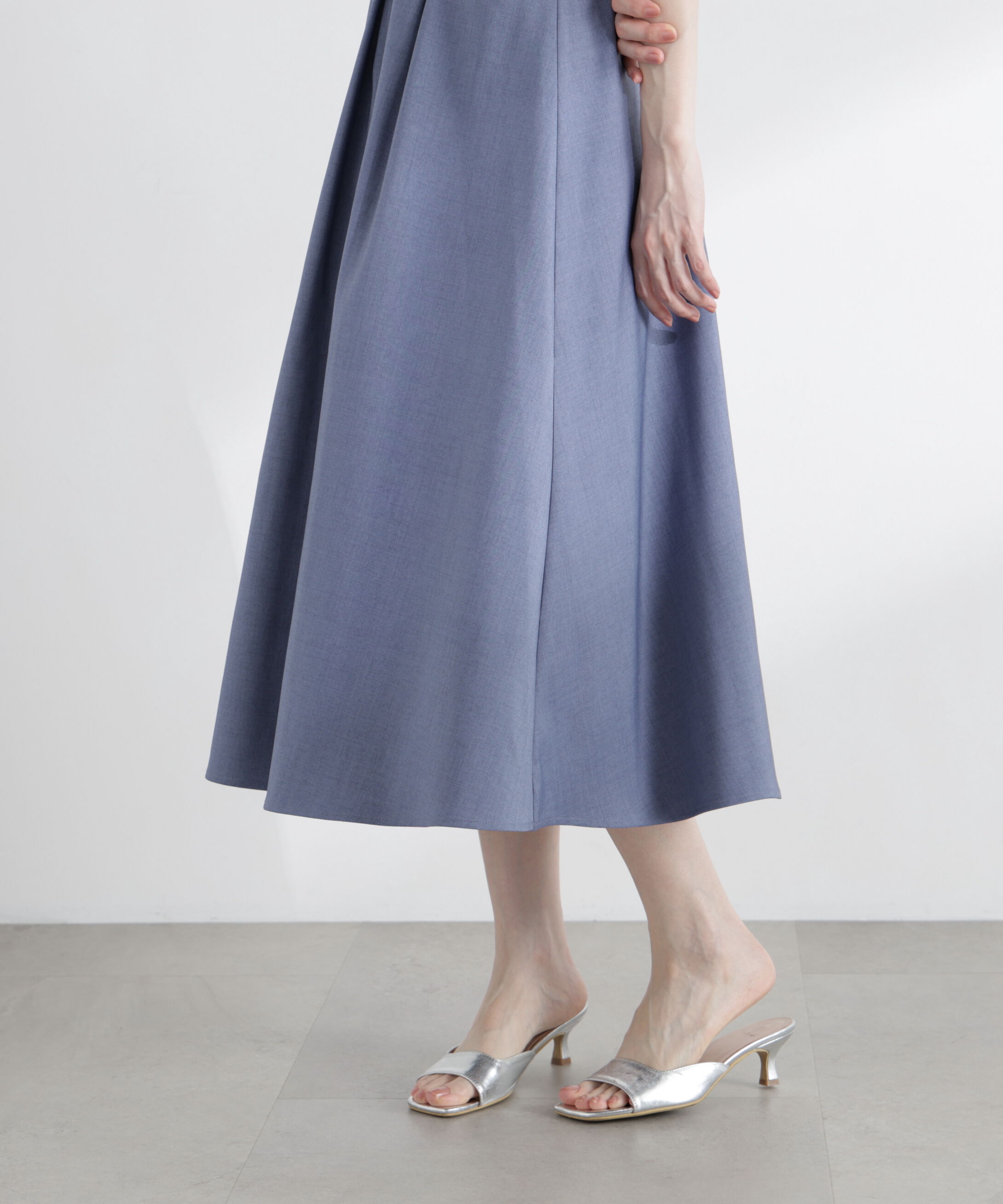 PROPORTION BODY DRESSING「ウエストタックワンピース」|ワンピース|