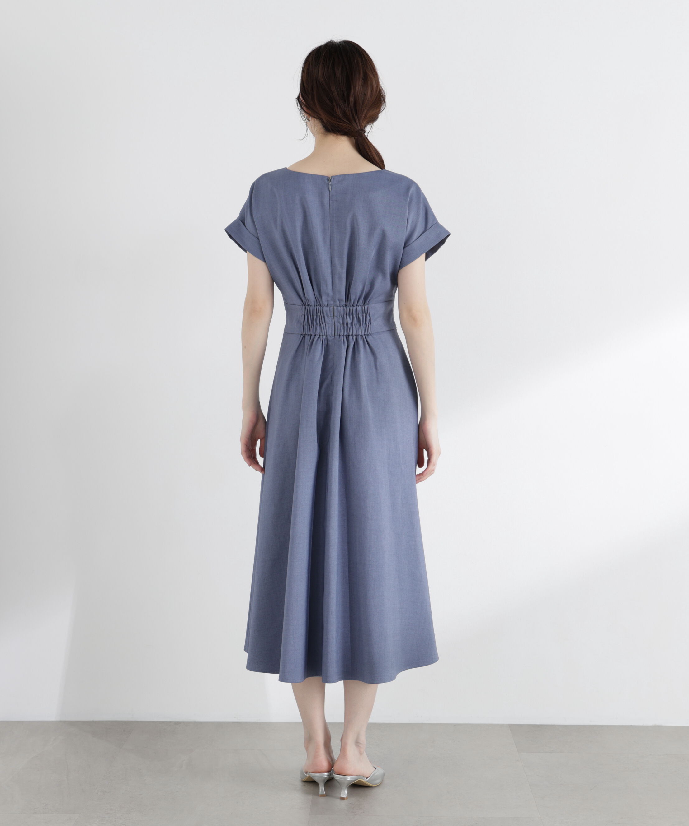 PROPORTION BODY DRESSING「ウエストタックワンピース」|ワンピース|