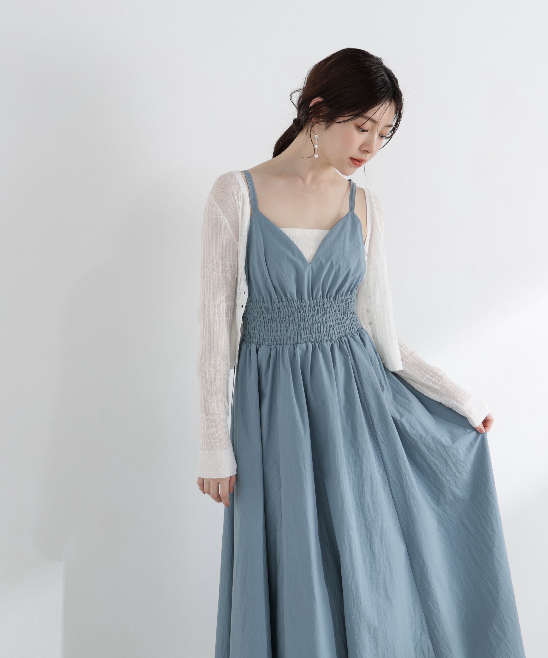 PROPORTION BODY DRESSING「ボリュームキャミジャンスカ」|ワンピース|