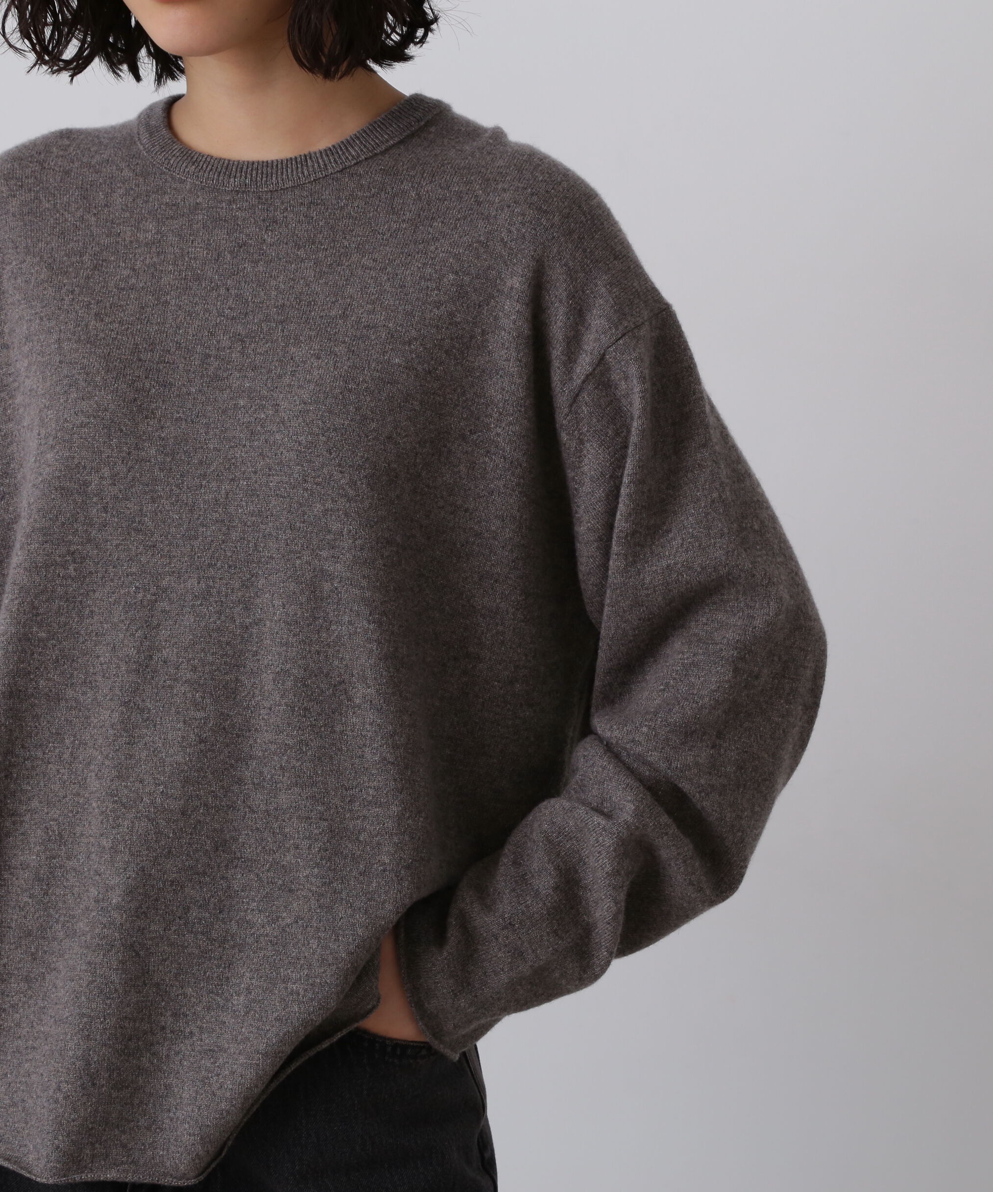 YLEVE 「YLEVE / CASHMERE KNIT T‐SHIRT」|ニット・セーター|