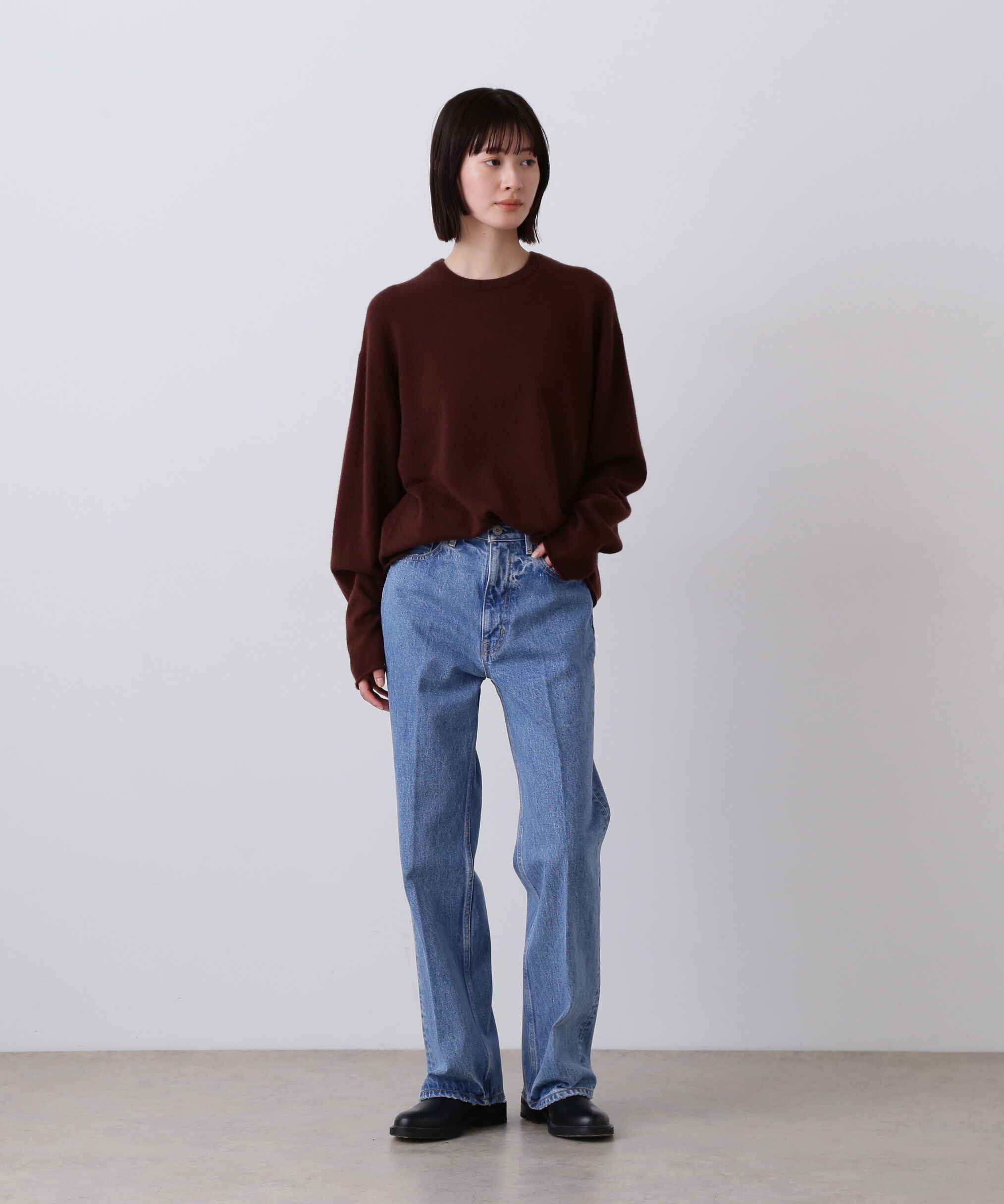 YLEVE 「YLEVE / CASHMERE KNIT T‐SHIRT」|ニット・セーター|