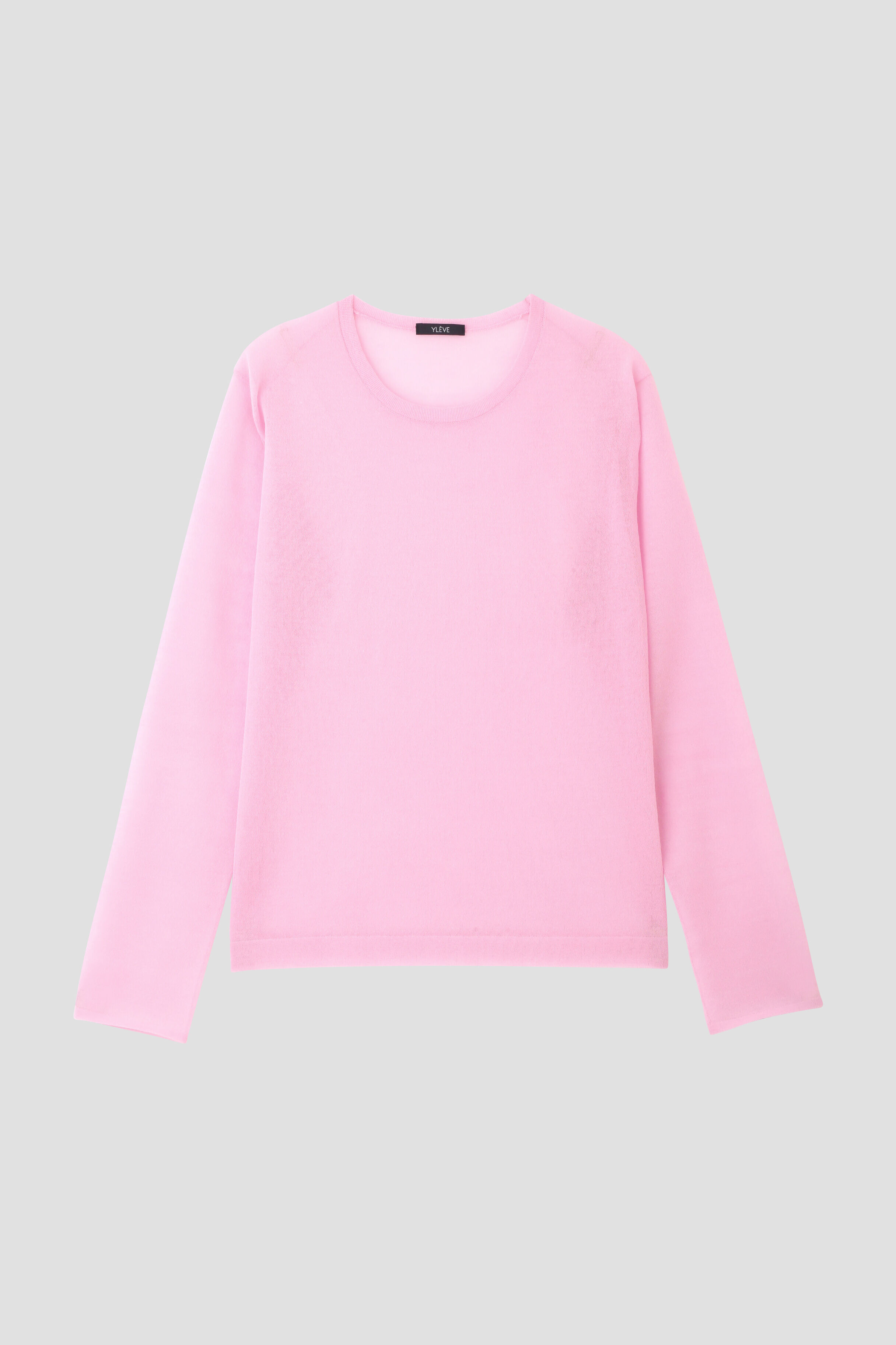 YLEVE 「YLEVE / POLYESTER RAMIE SHEER KNIT PULL OVER」|ニット・セーター|