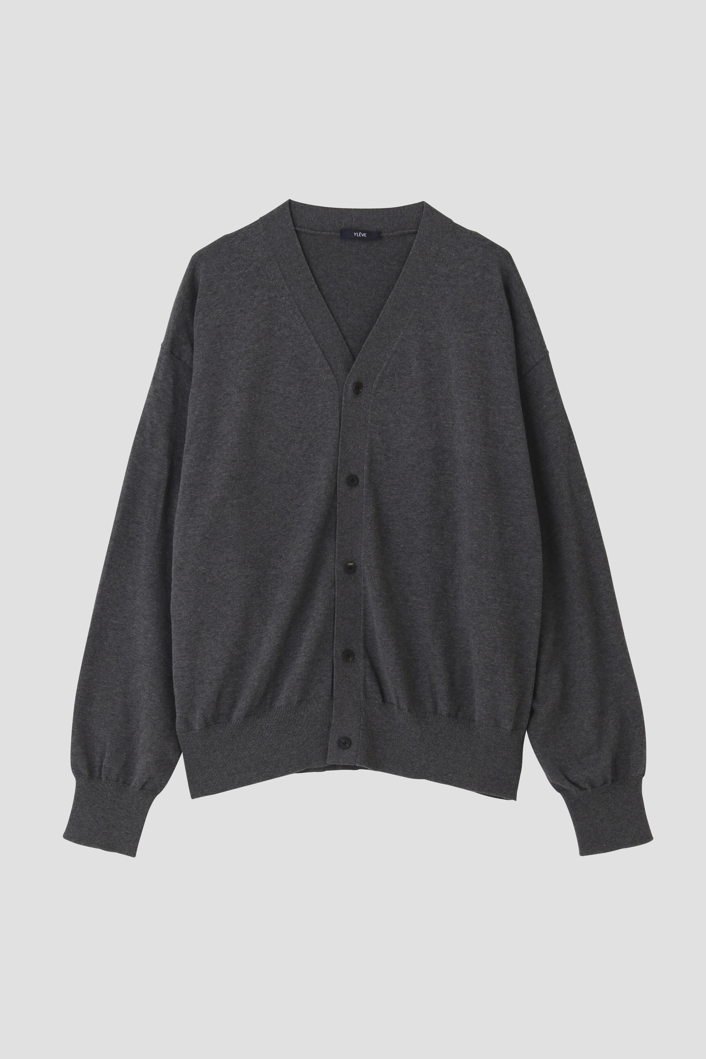 YLEVE 「YLEVE / GAS SINGEING COTTON KNIT CARDIGAN」|ニット・セーター|