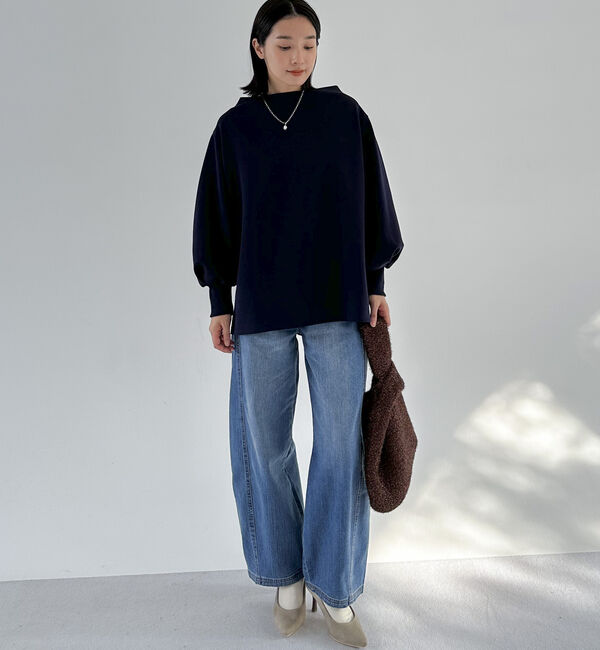 Doux archives「ボトルネックプルオーバー」|Tシャツ・カットソー|
