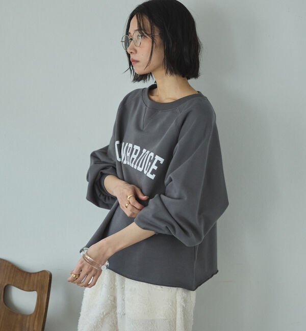 Doux archives「カレッジロゴスウェット」|Tシャツ・カットソー|