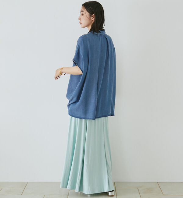 Doux archives「とろみカットソーギャザースカート」|スカート|