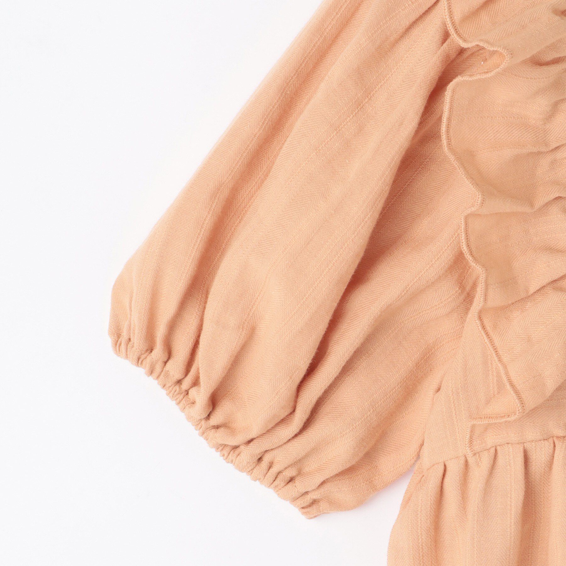 SHOO･LA･RUE「【100-150cm】クロシェチュニックブラウス」|チュニック|