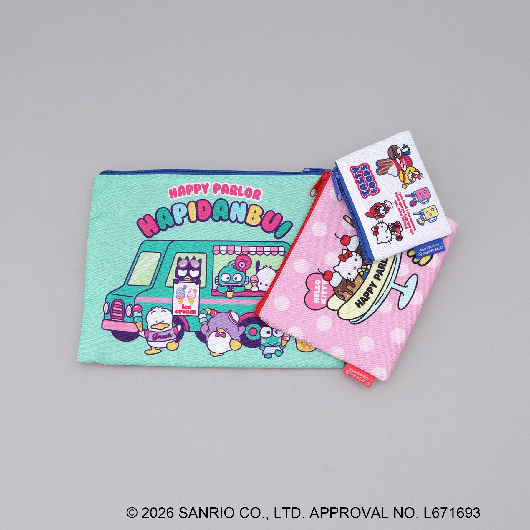 212 KITCHEN STORE「ポーチ3P SANRIO CHARACTERS ＜Sanrio サンリオ＞」|その他|