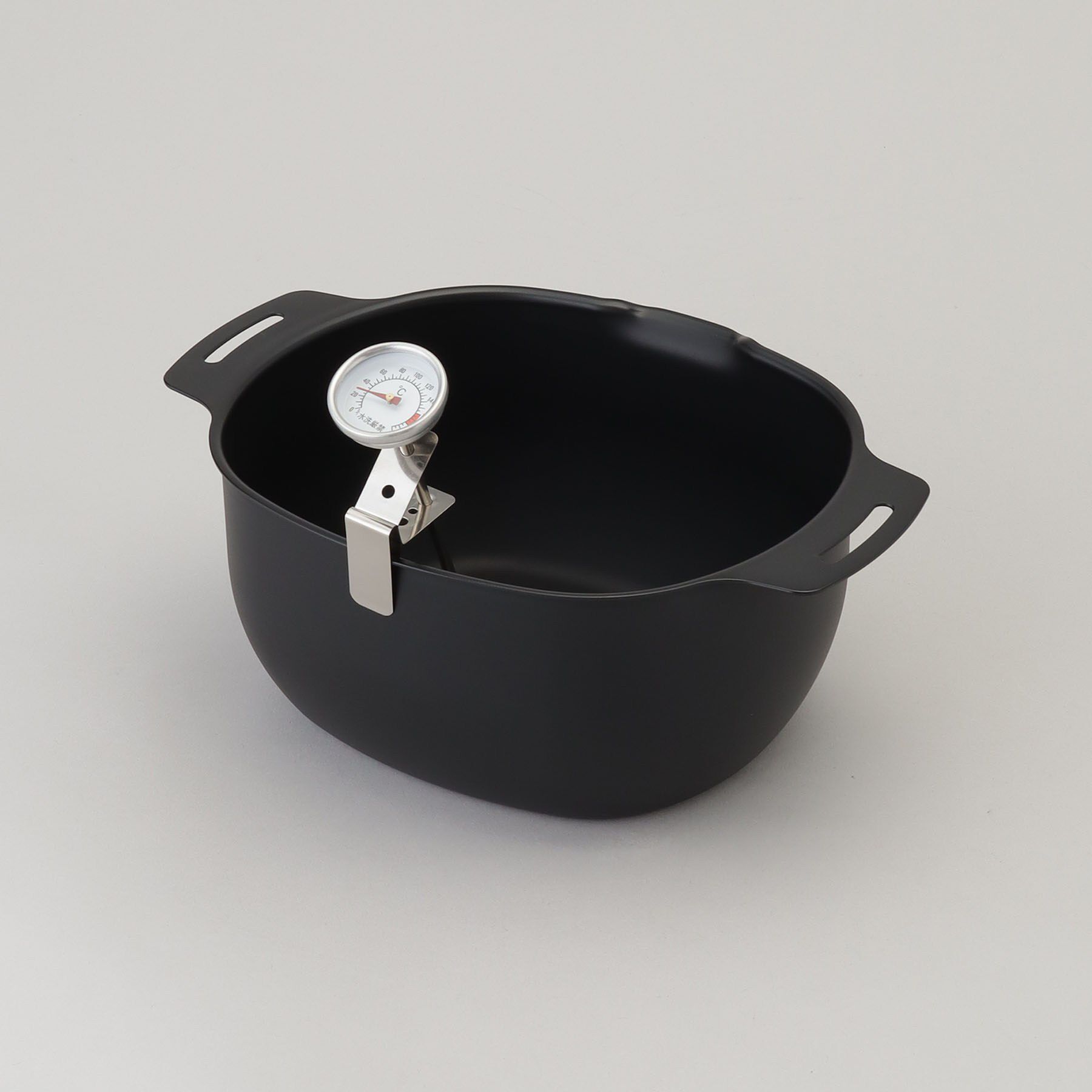 212 KITCHEN STORE「燕三 IH対応鉄楕円揚げ鍋20&times;17cm 温度計付」|食器・キッチングッズ|その他
