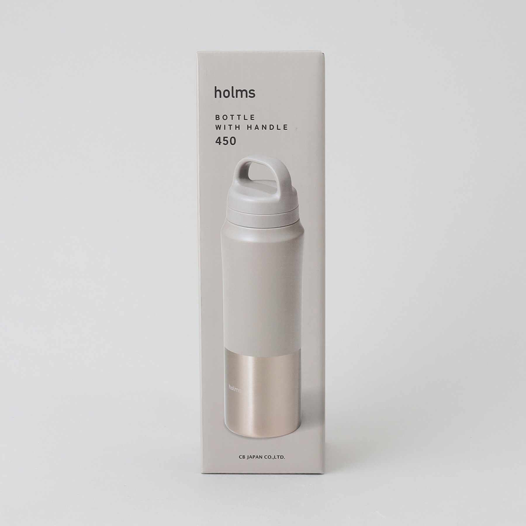 212 KITCHEN STORE「holms ホルムス ハンドル付きボトル 450 GY」|食器・キッチングッズ|