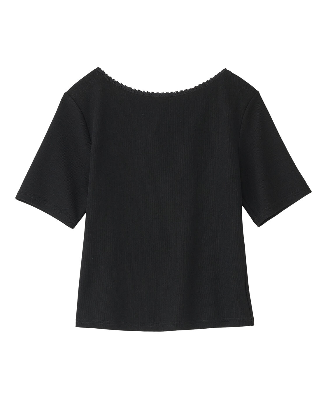 COCO DEAL「バックシャンカットソー」|Tシャツ・カットソー|ブラック