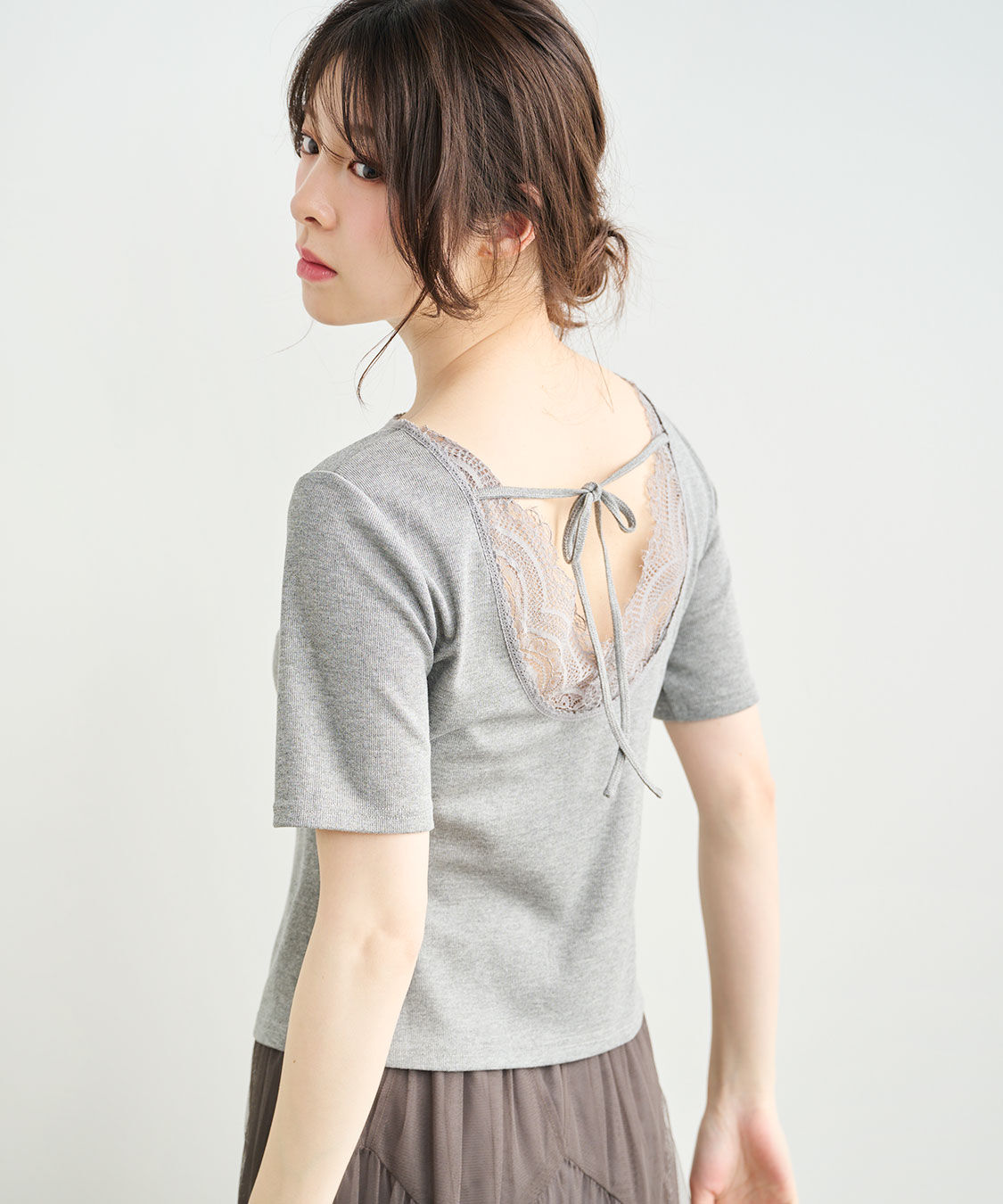 COCO DEAL「バックシャンカットソー」|Tシャツ・カットソー|