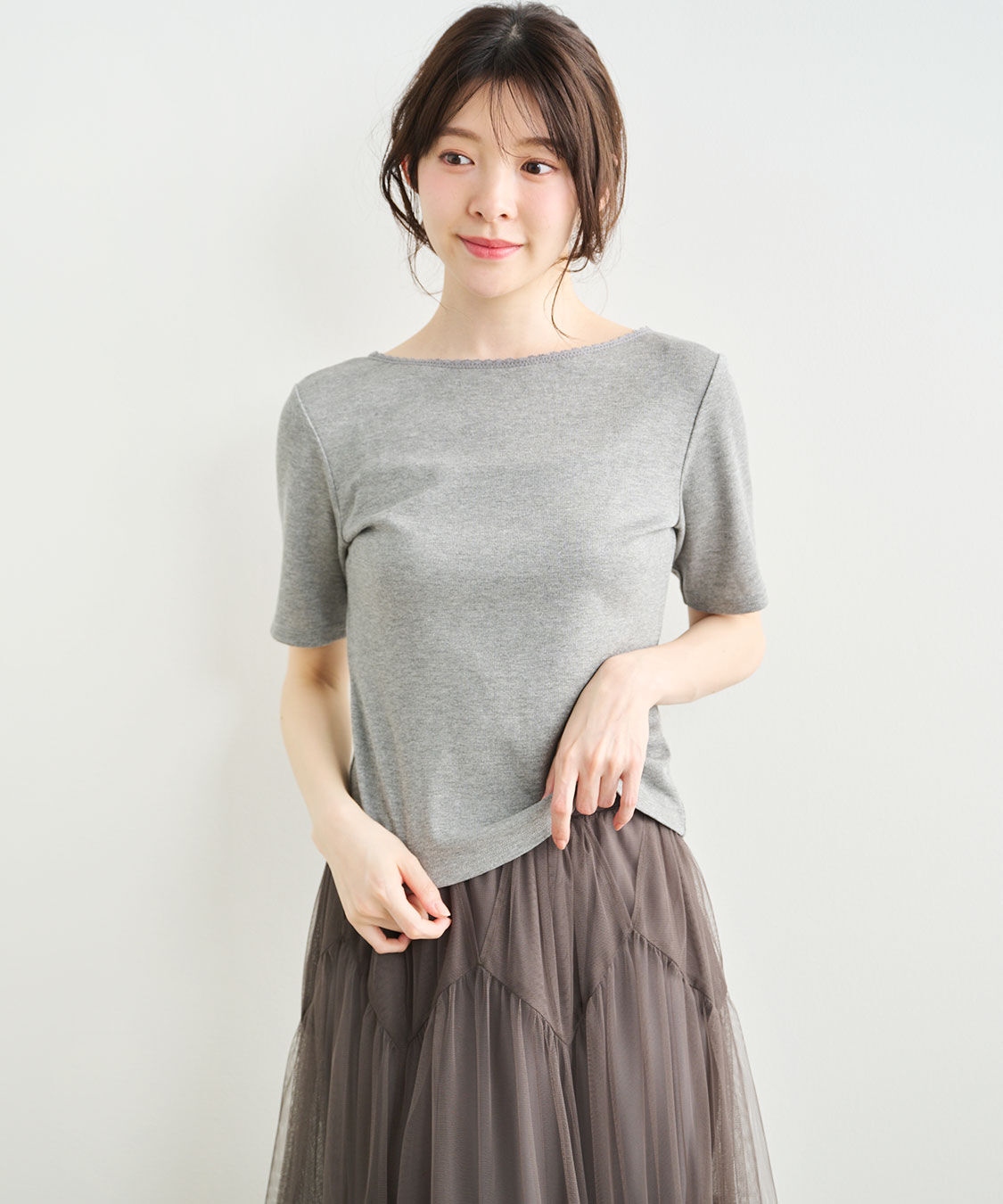 COCO DEAL「バックシャンカットソー」|Tシャツ・カットソー|