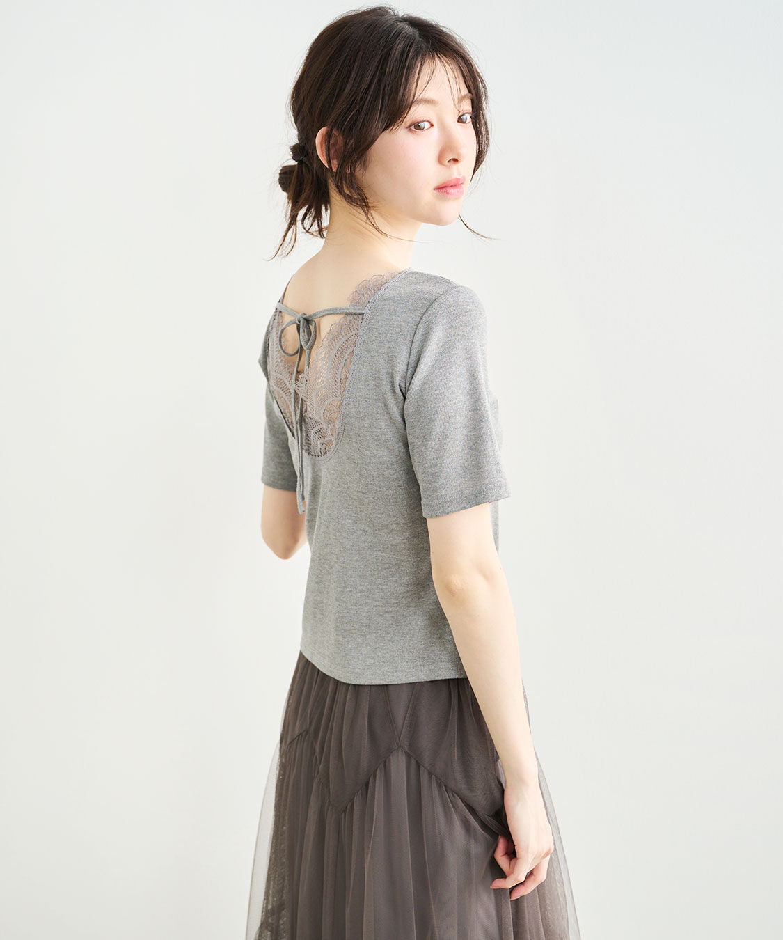 COCO DEAL「バックシャンカットソー」|Tシャツ・カットソー|