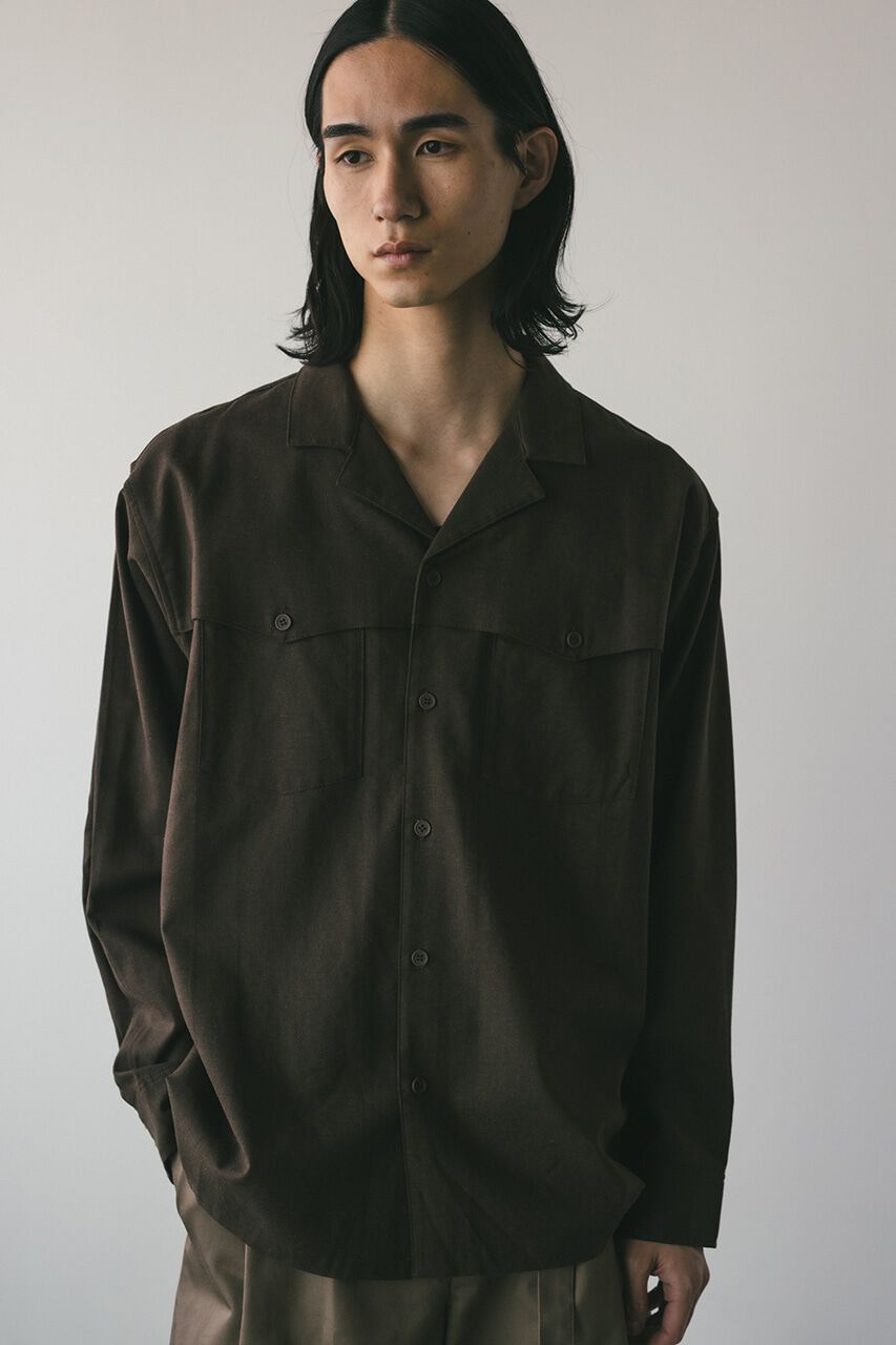STYLEMIXER「リネンミックスシャツジャケット」|その他|