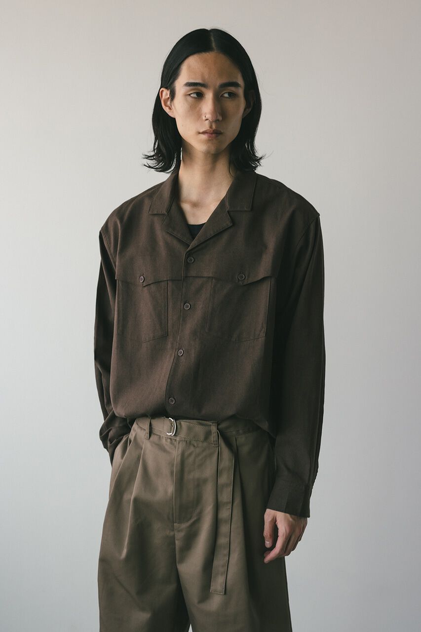 STYLEMIXER「リネンミックスシャツジャケット」|その他|