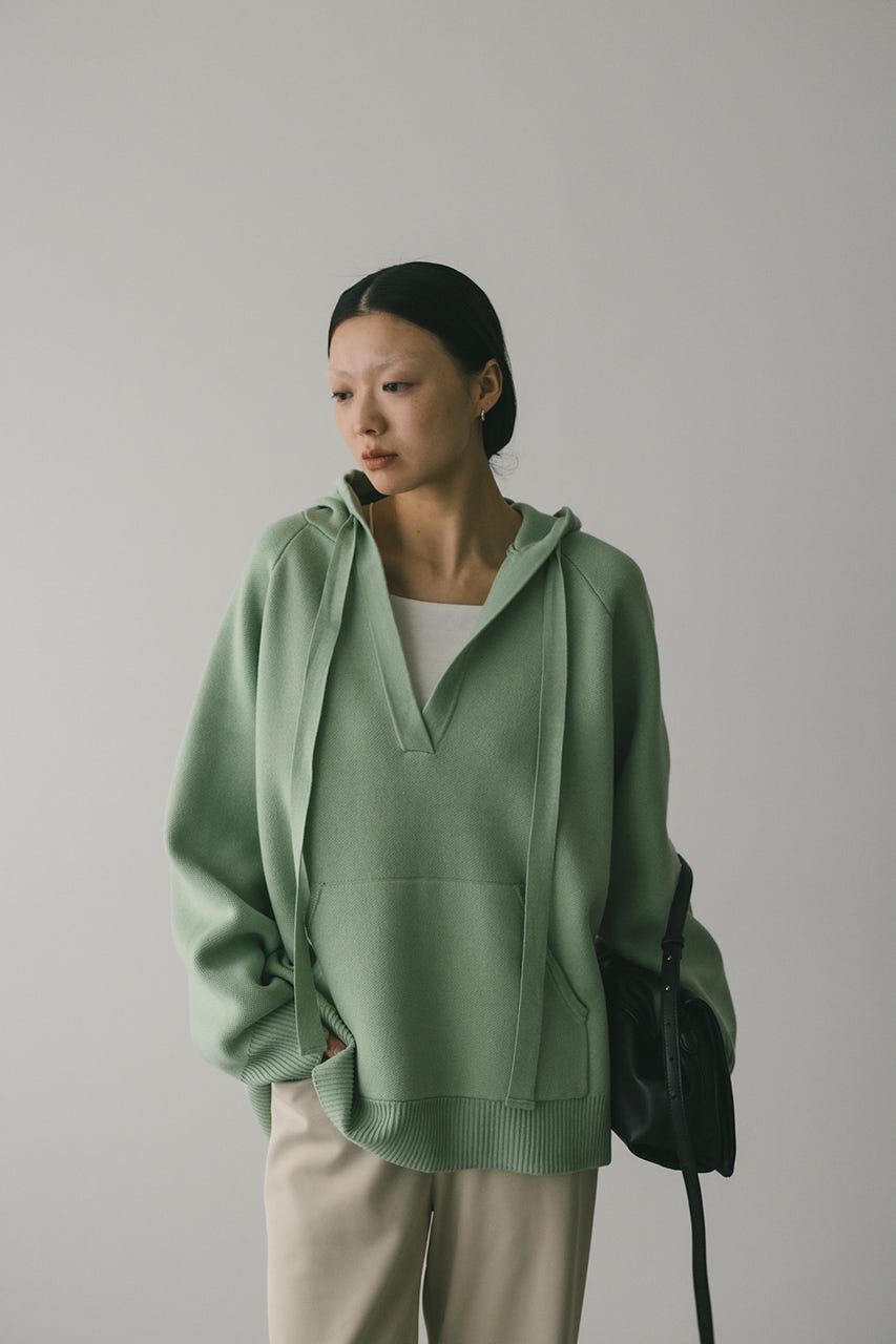STYLEMIXER「ルーズニットフーディー」|ニット・セーター|