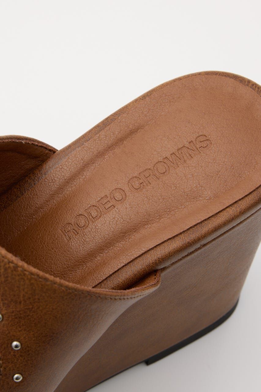 RODEO CROWNS「ウェッジソールハートサンダル」|サンダル|