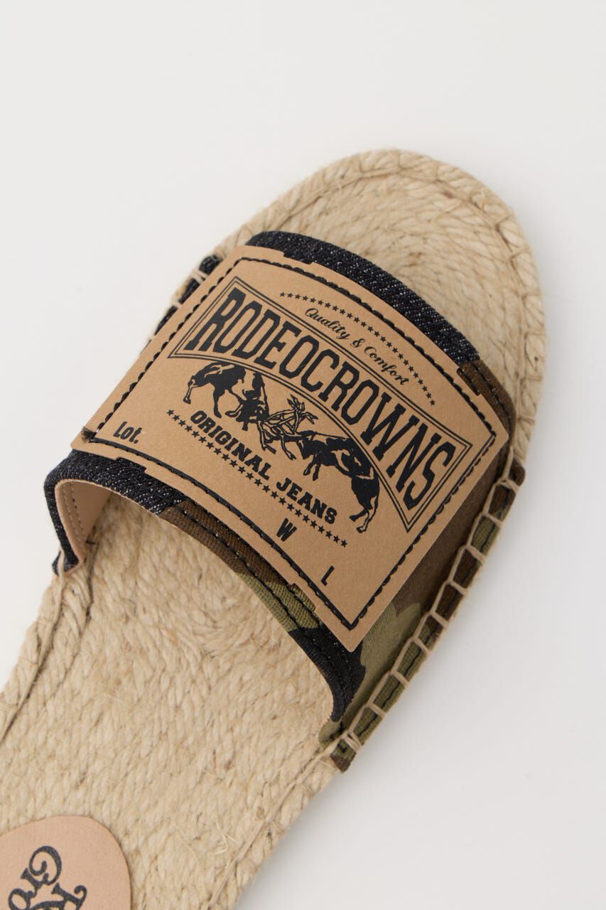 RODEO CROWNS「DENIM JUTE SANDAL」|その他|