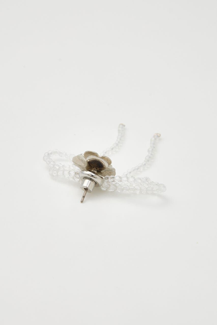 SLY「ROSE MOTIF BEADS P／EARRINGS」|ピアス|