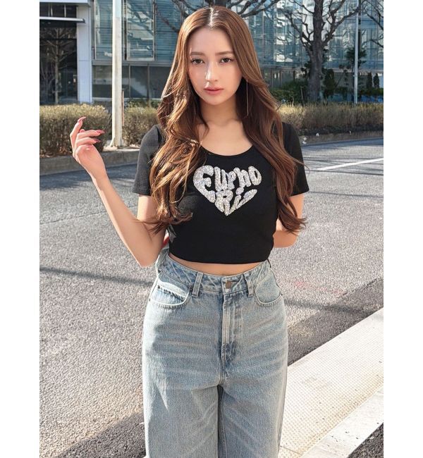 RESEXXY「ルミナスロゴTシャツ」|Tシャツ・カットソー|