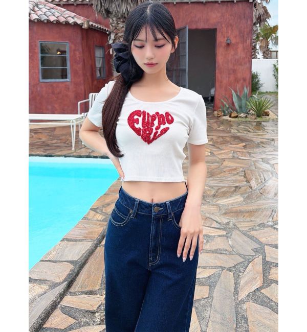 RESEXXY「ルミナスロゴTシャツ」|Tシャツ・カットソー|