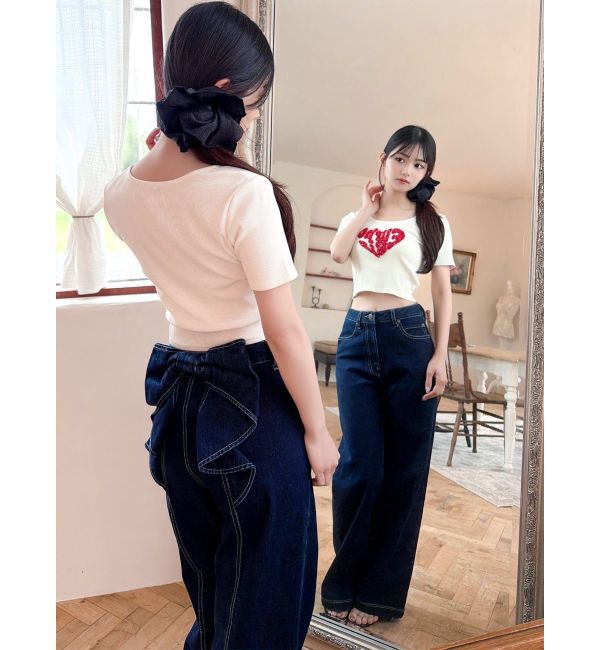 RESEXXY「ルミナスロゴTシャツ」|Tシャツ・カットソー|
