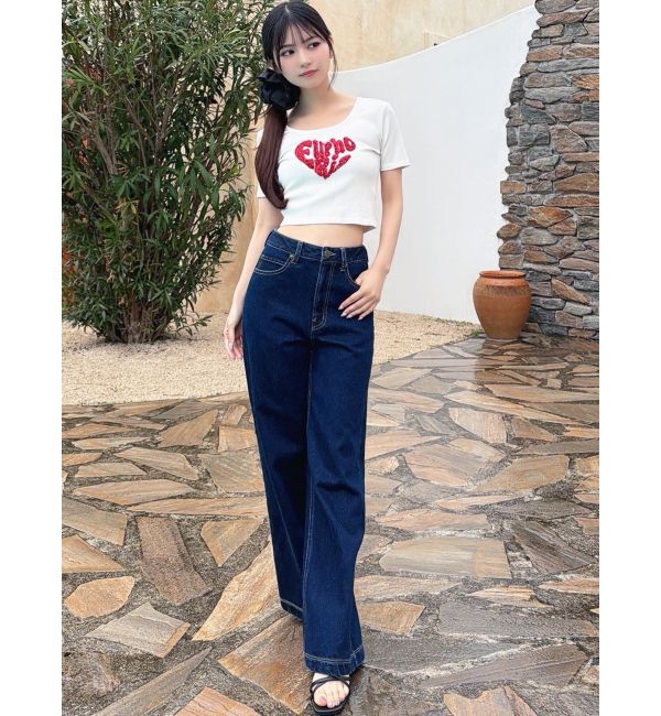 RESEXXY「ルミナスロゴTシャツ」|Tシャツ・カットソー|