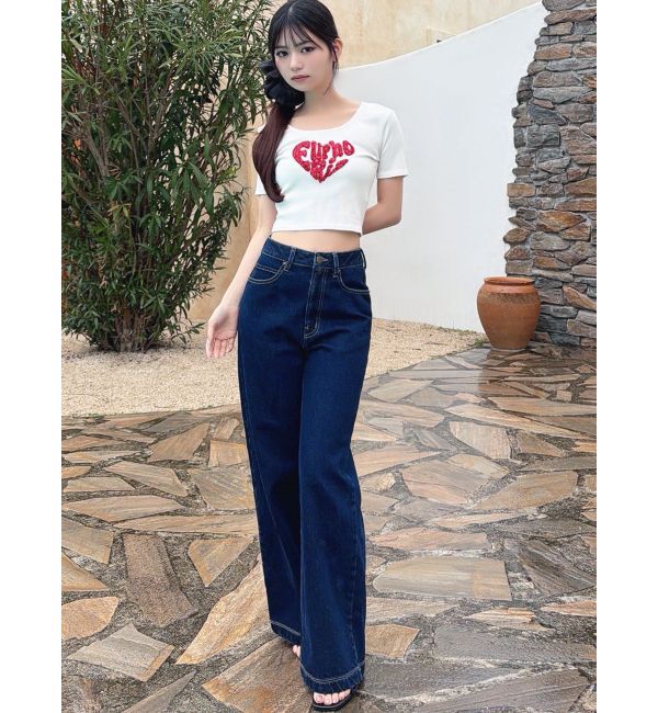RESEXXY「ルミナスロゴTシャツ」|Tシャツ・カットソー|