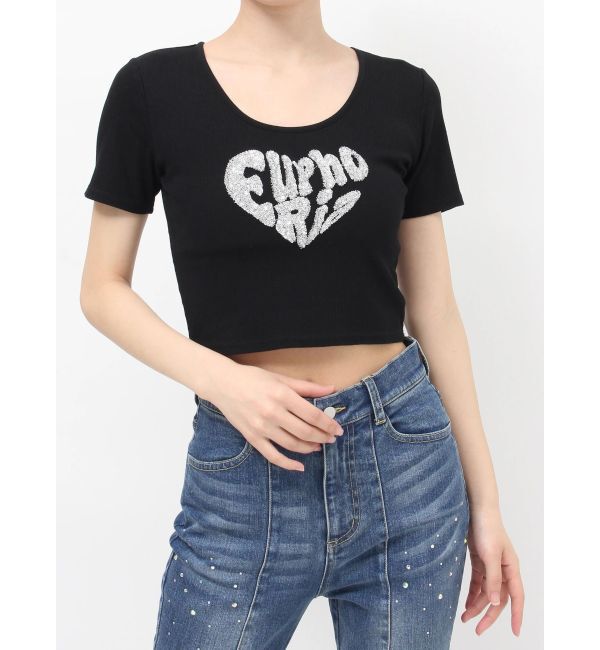 RESEXXY「ルミナスロゴTシャツ」|Tシャツ・カットソー|