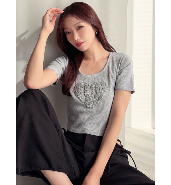 RESEXXY「ルミナスロゴTシャツ」|Tシャツ・カットソー|