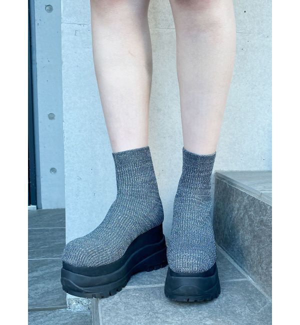 MURUA「スニーカーソールソックスブーツ」|その他|
