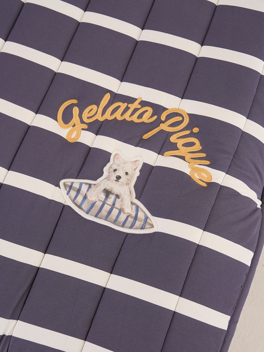 gelato pique Sleep「【Sleep】【UNISEX】プレイフルDOG敷きパッド(ダブル)」|その他|