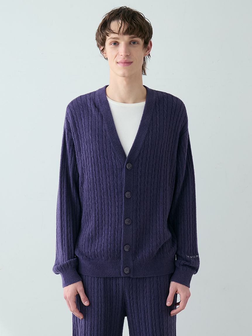 GELATO PIQUE HOMME「【HOMME】スムーズィーliteアランカーディガン」|カーディガン|