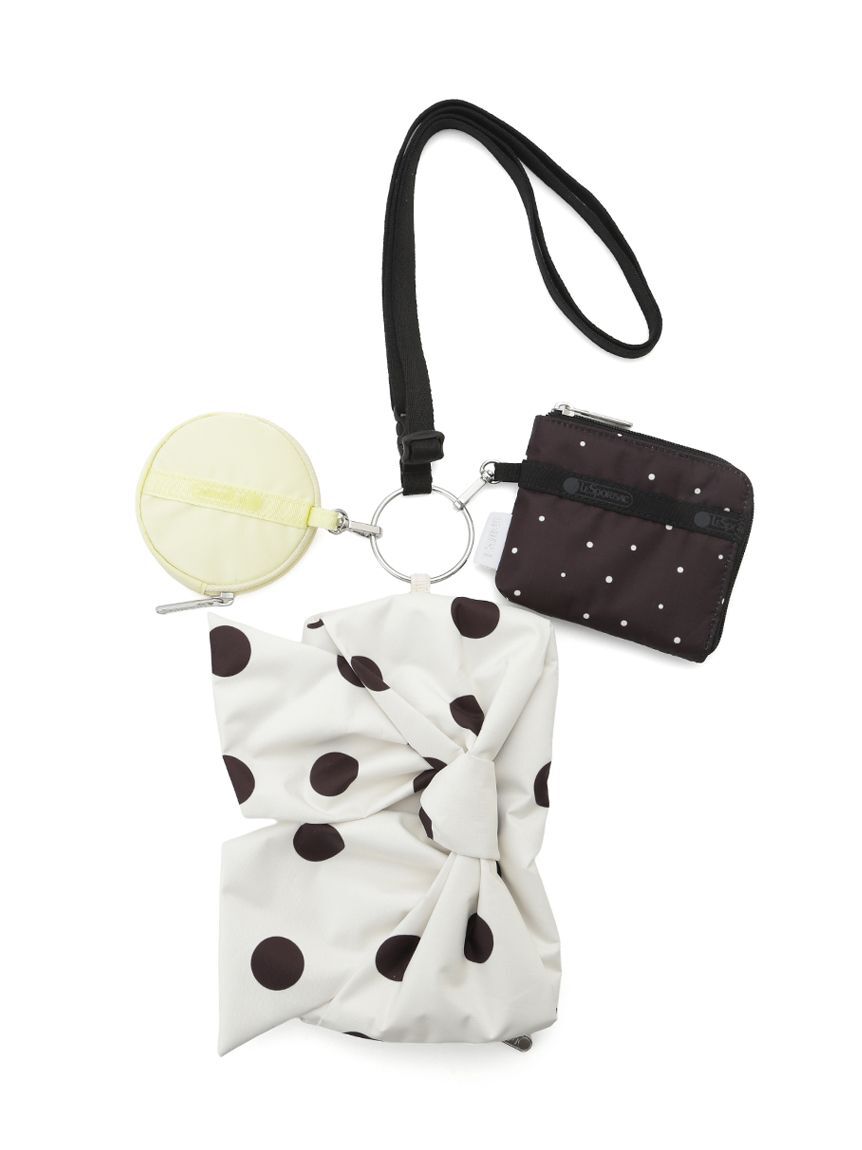 SNIDEL「【SNIDEL&times;LeSportsac】BOW MULTI POUCH SET」|ポーチ|