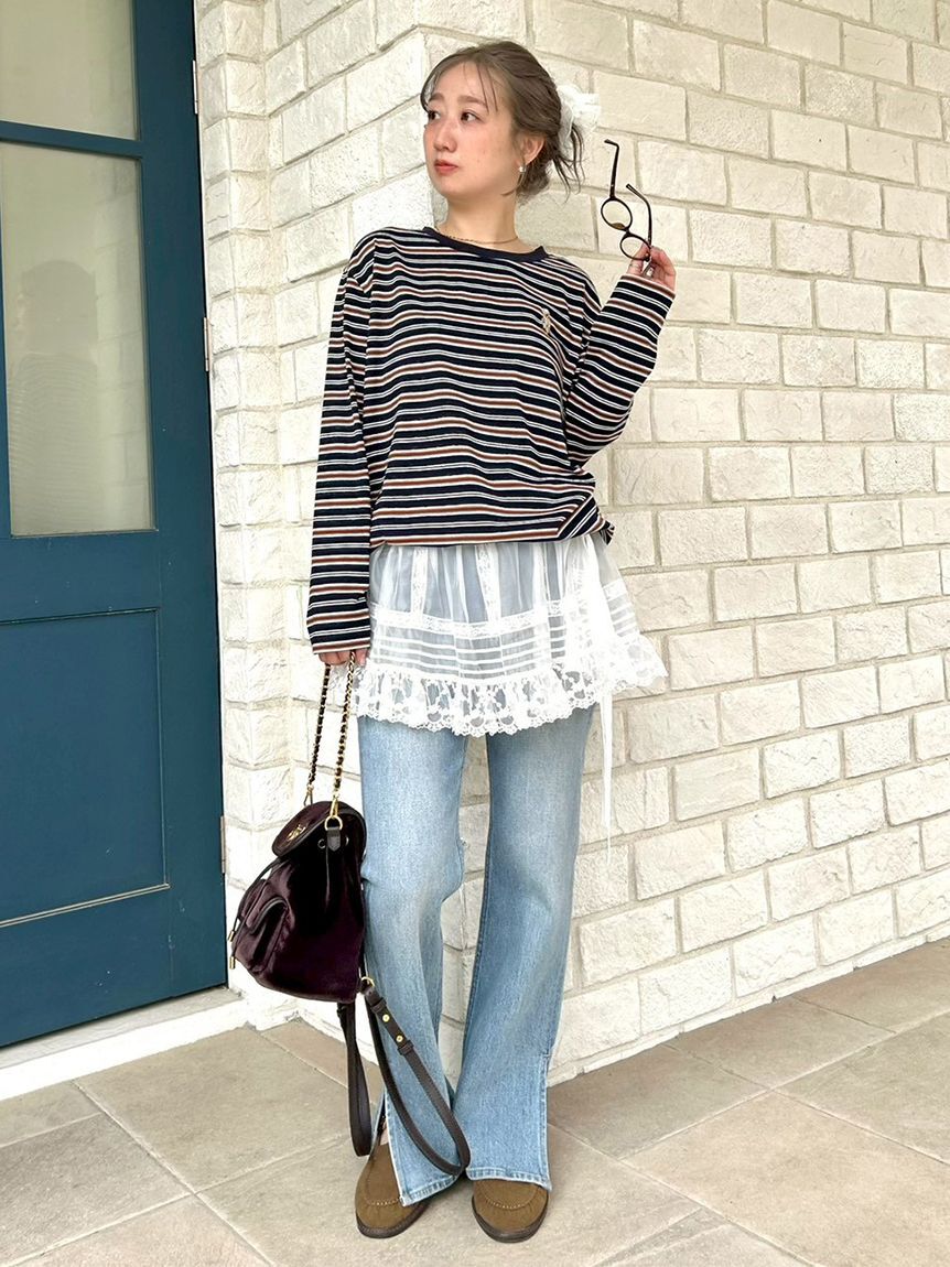 LILY BROWN「【限定カラー】【Lily Bear】アニバーサリーＴシャツ」|Tシャツ・カットソー|
